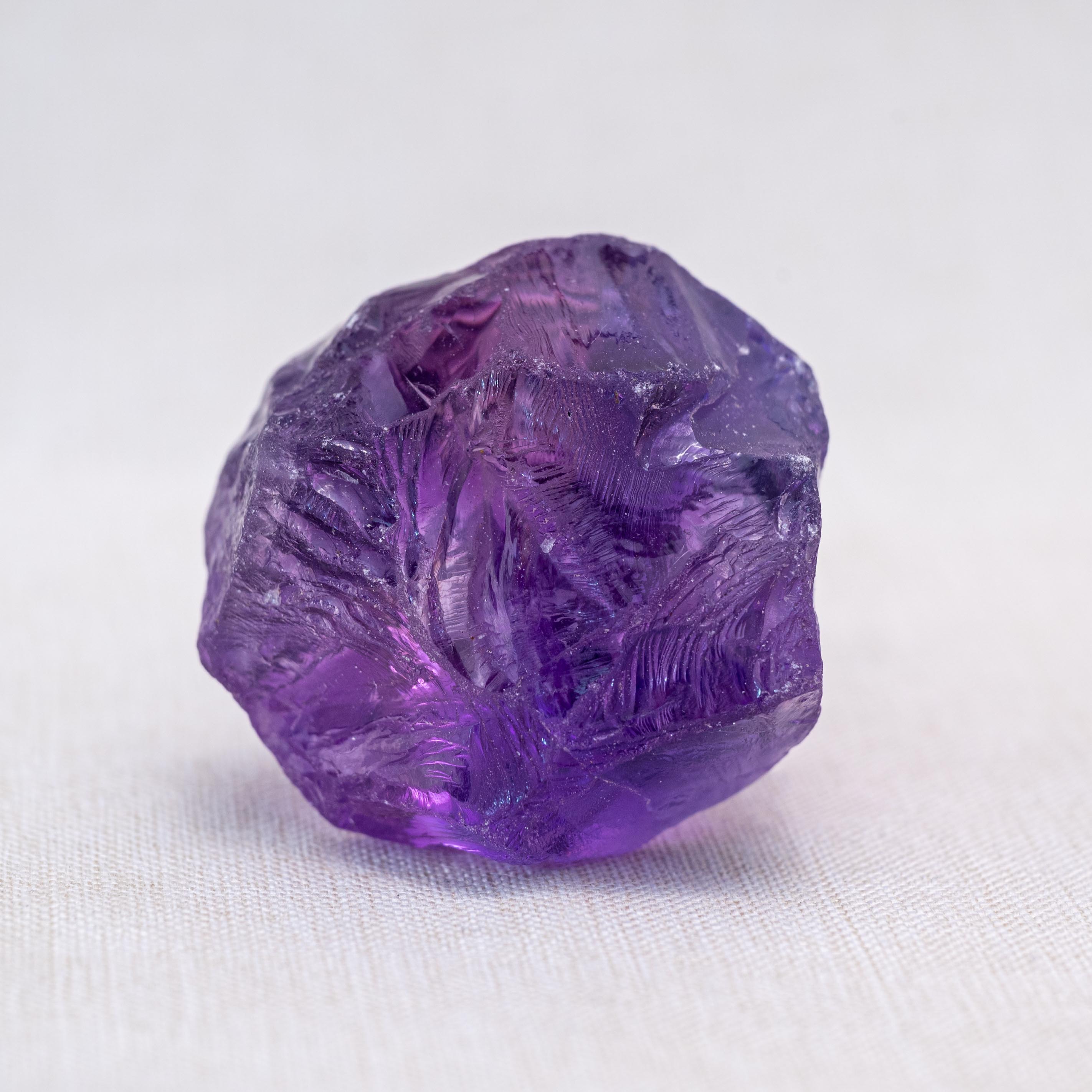 Natural amethyst rough crystals are perfect for meditation