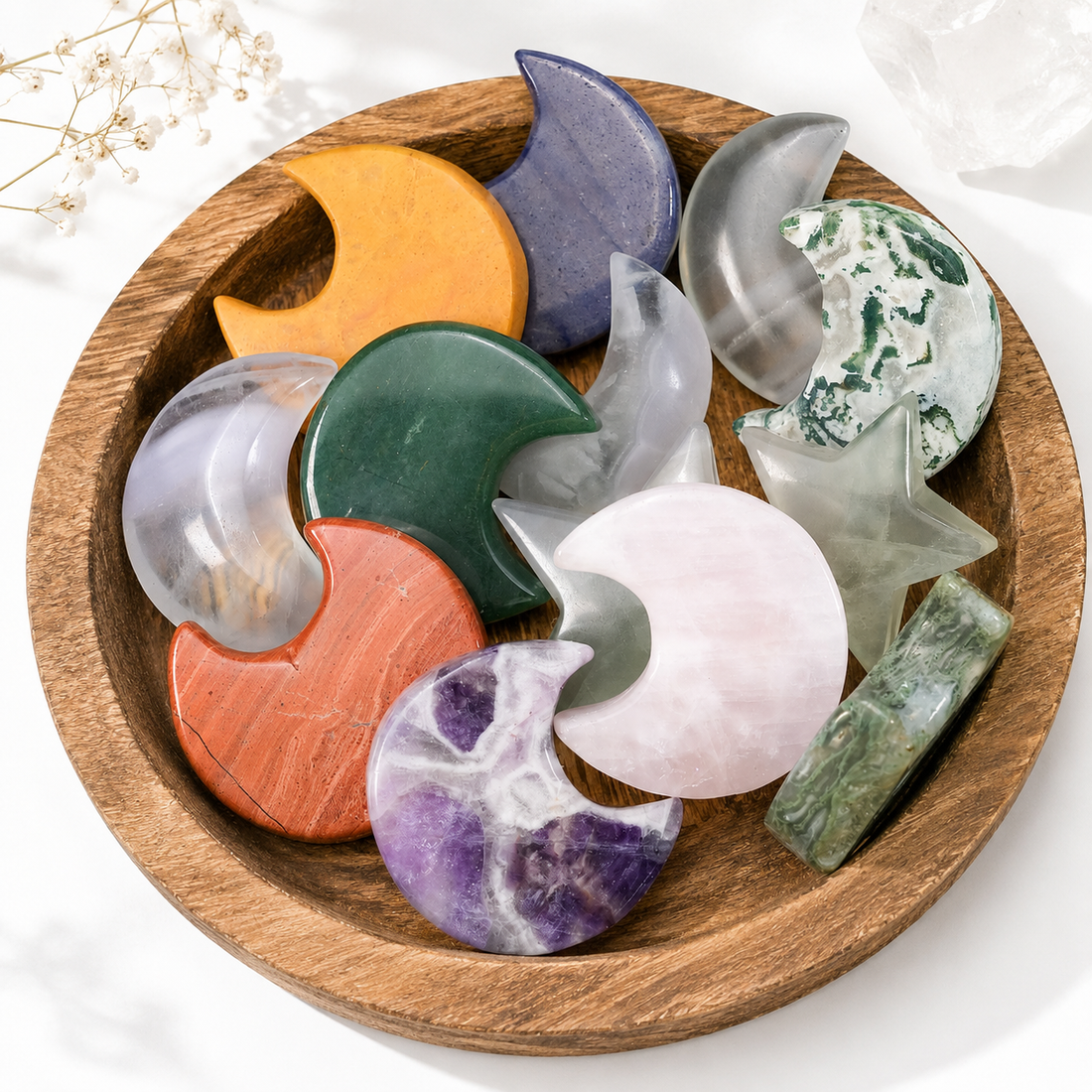 10 Crystals To Bring Calm & Positive Energy Into Your Daily Life