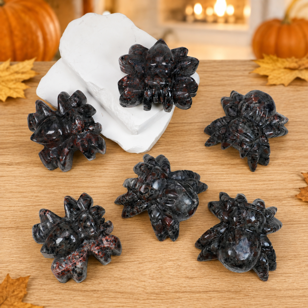 Spooky‑Season Crystal Decor – Elevate Your Halloween With Yooperlite Carvings