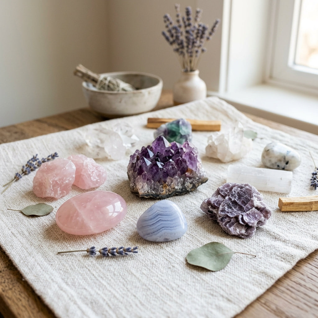 Crystals for Anxiety & Stress Relief: 7 Stones That Actually Work