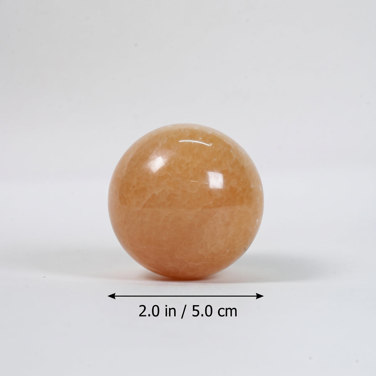 Natural Honey Calcite Sphere, Polished Honey Calcite Crystal Ball, Healing Crystal Stone for Home Decor, Meditation, Reiki & Crystal Collection Gift