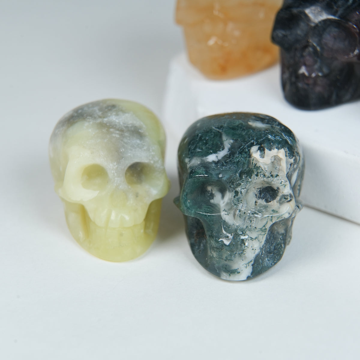 5pcs Set Halloween Skull Carving