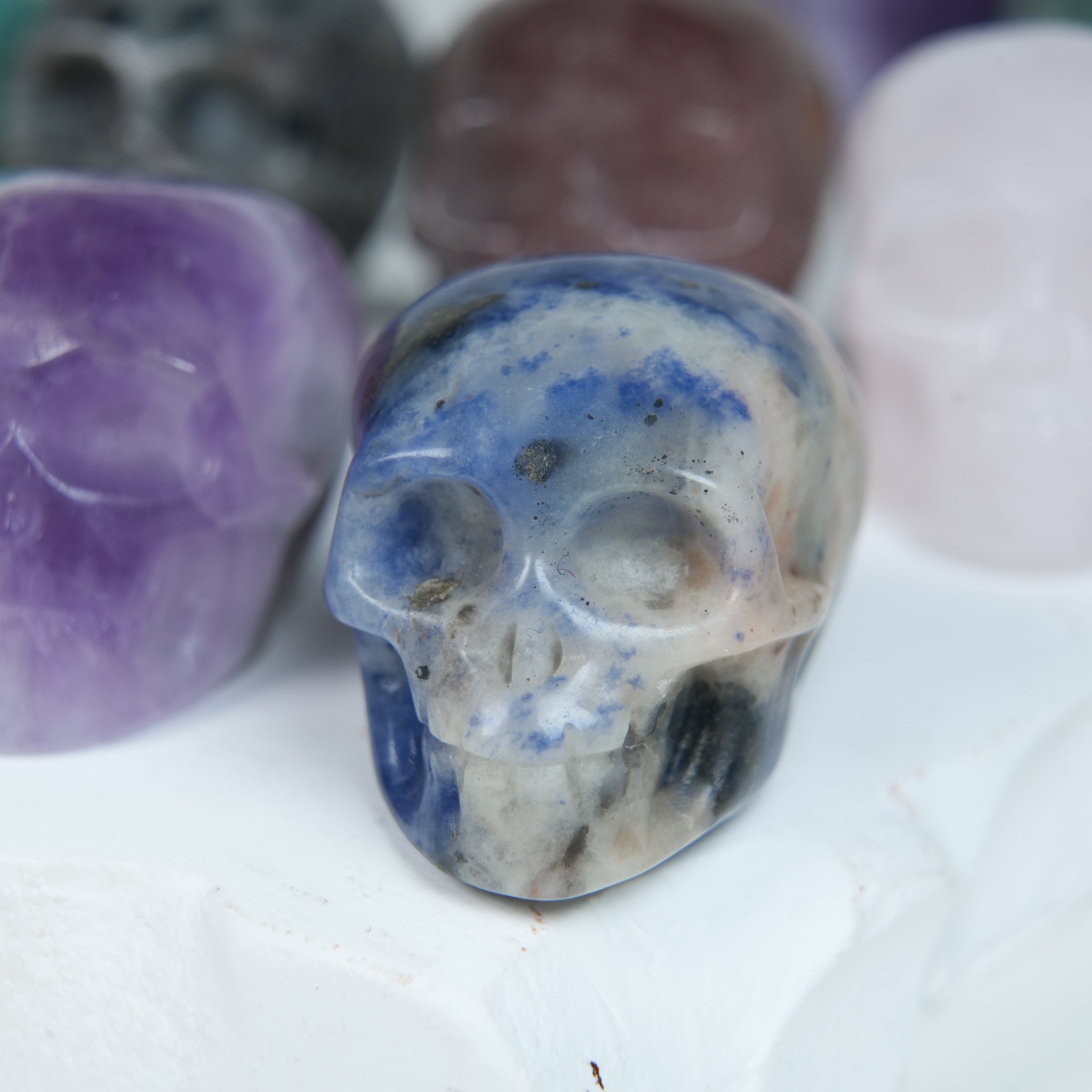 5pcs Set Halloween Skull Carving