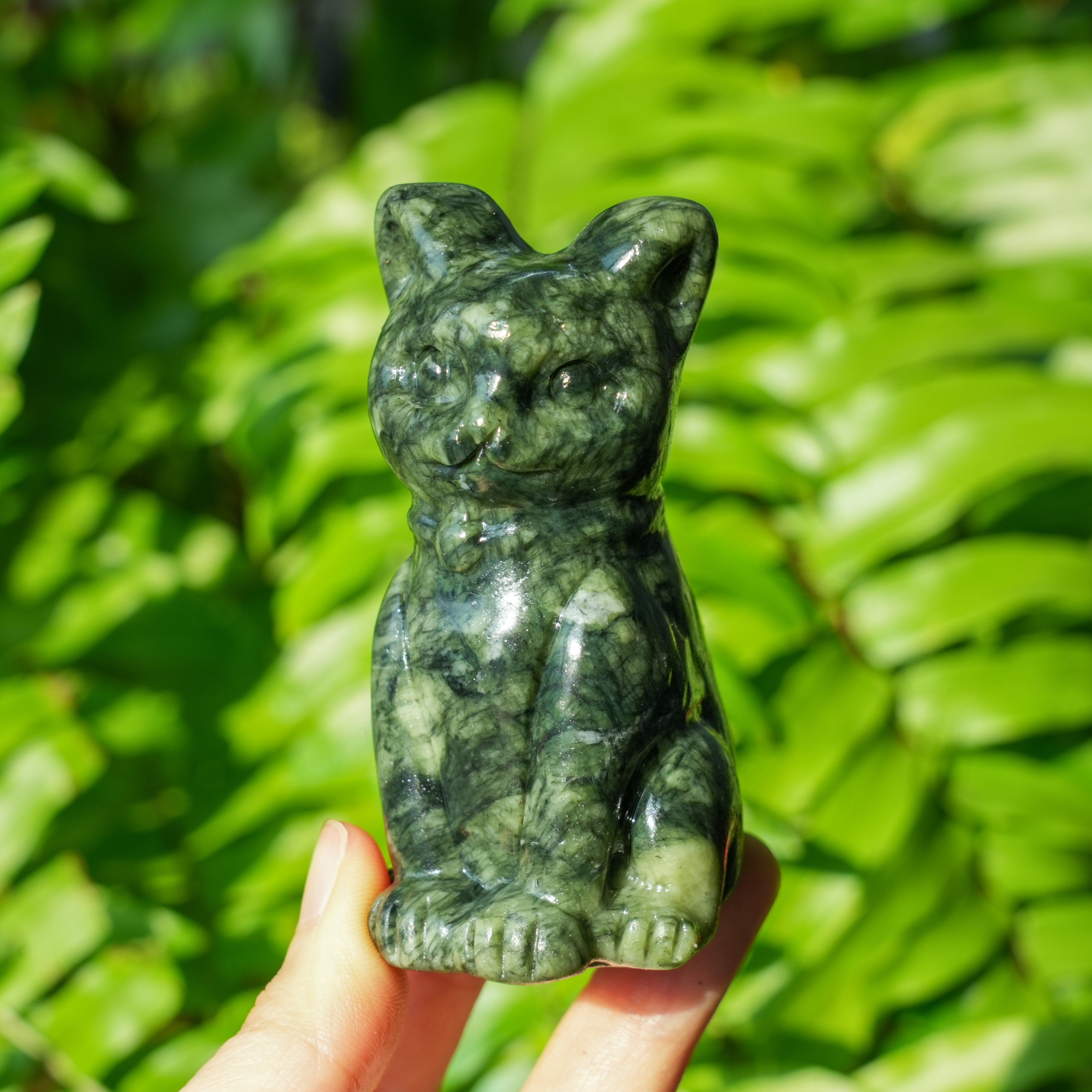 Green Jade Cat