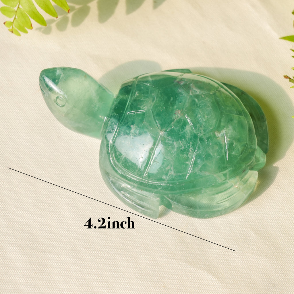 Green Fluorite Turtle