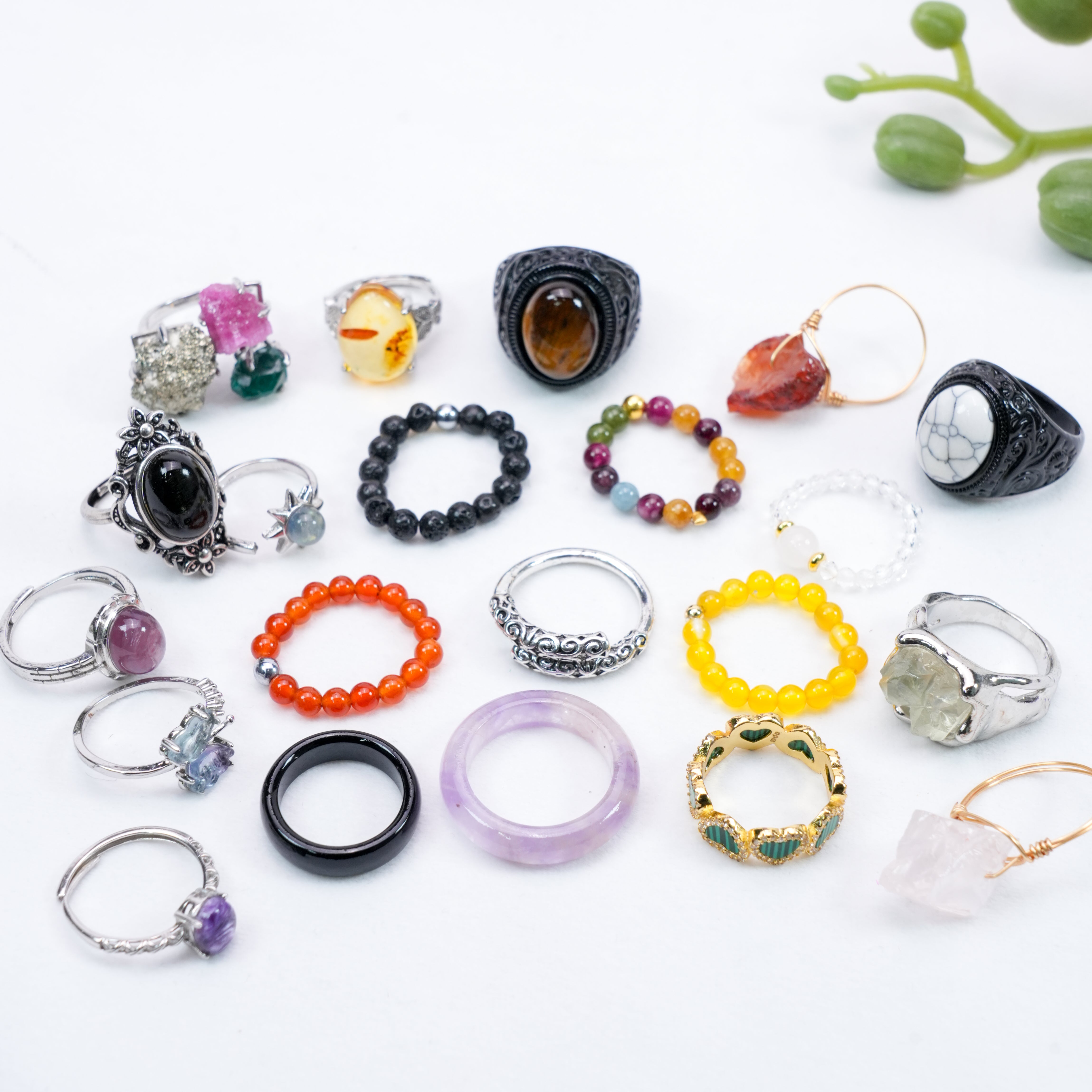 Crystal Rings Confetti