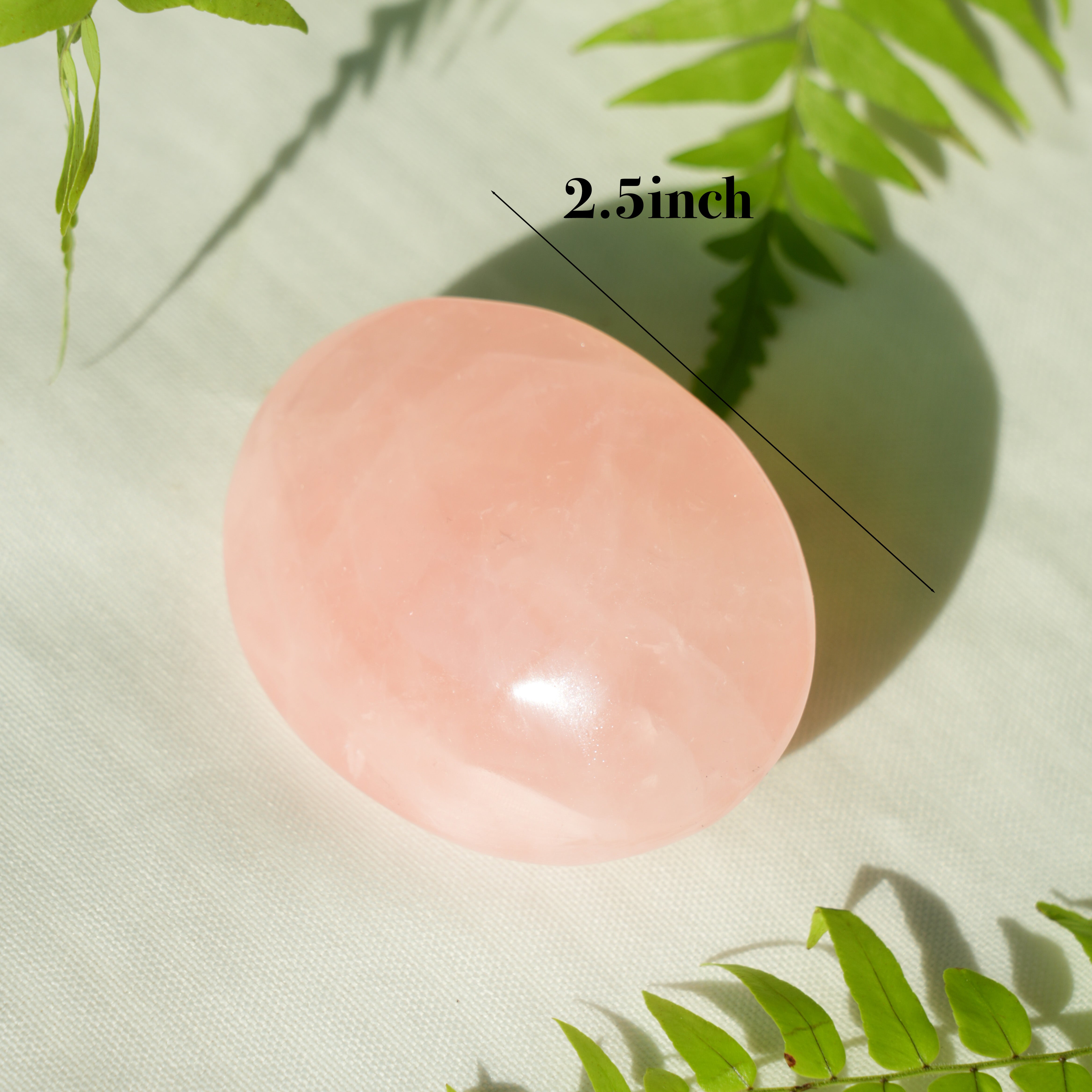 Rose Quartz Palmstone