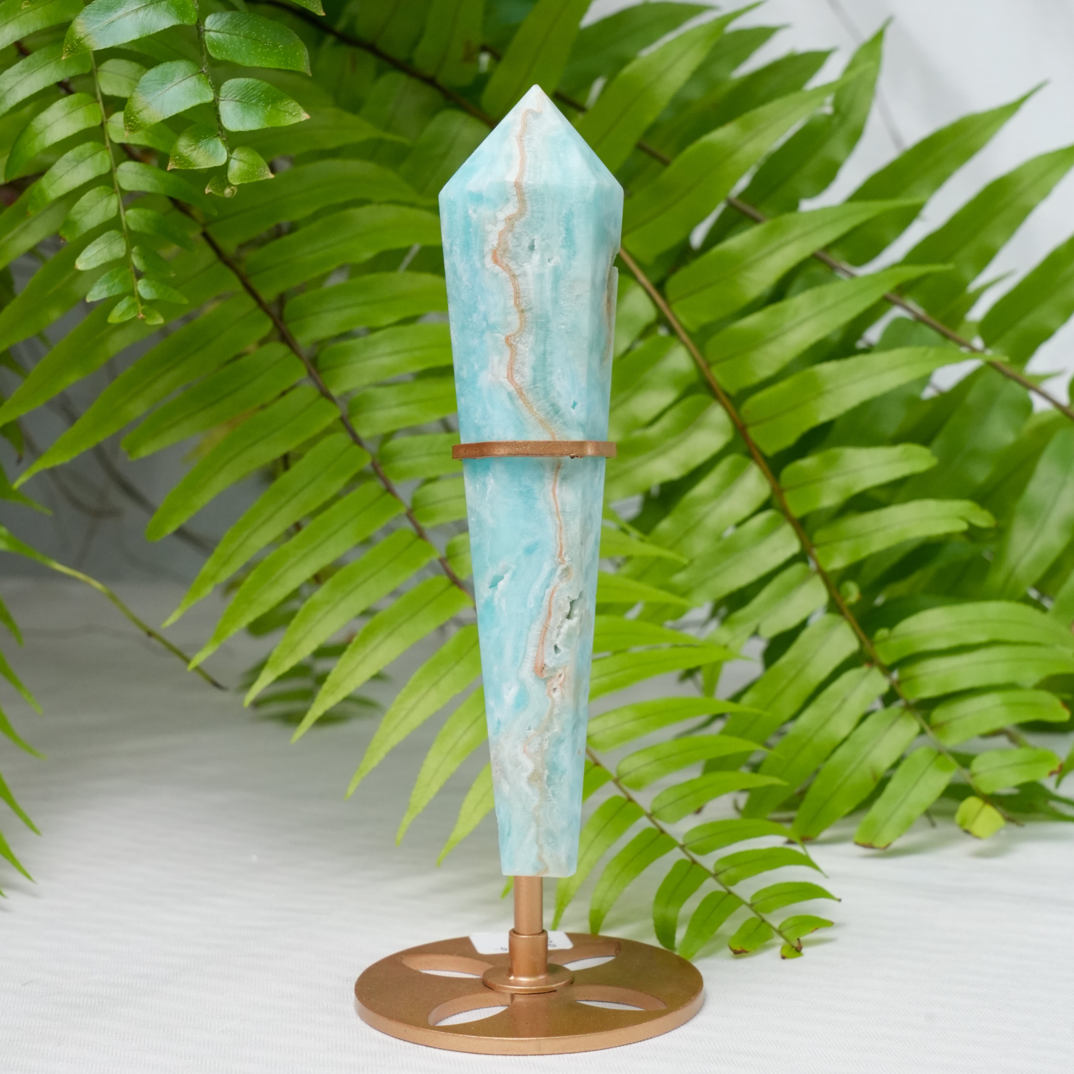 Hemimorphite Wand