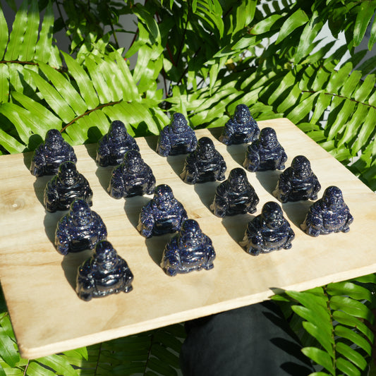 Blue Sand Stone Buddha