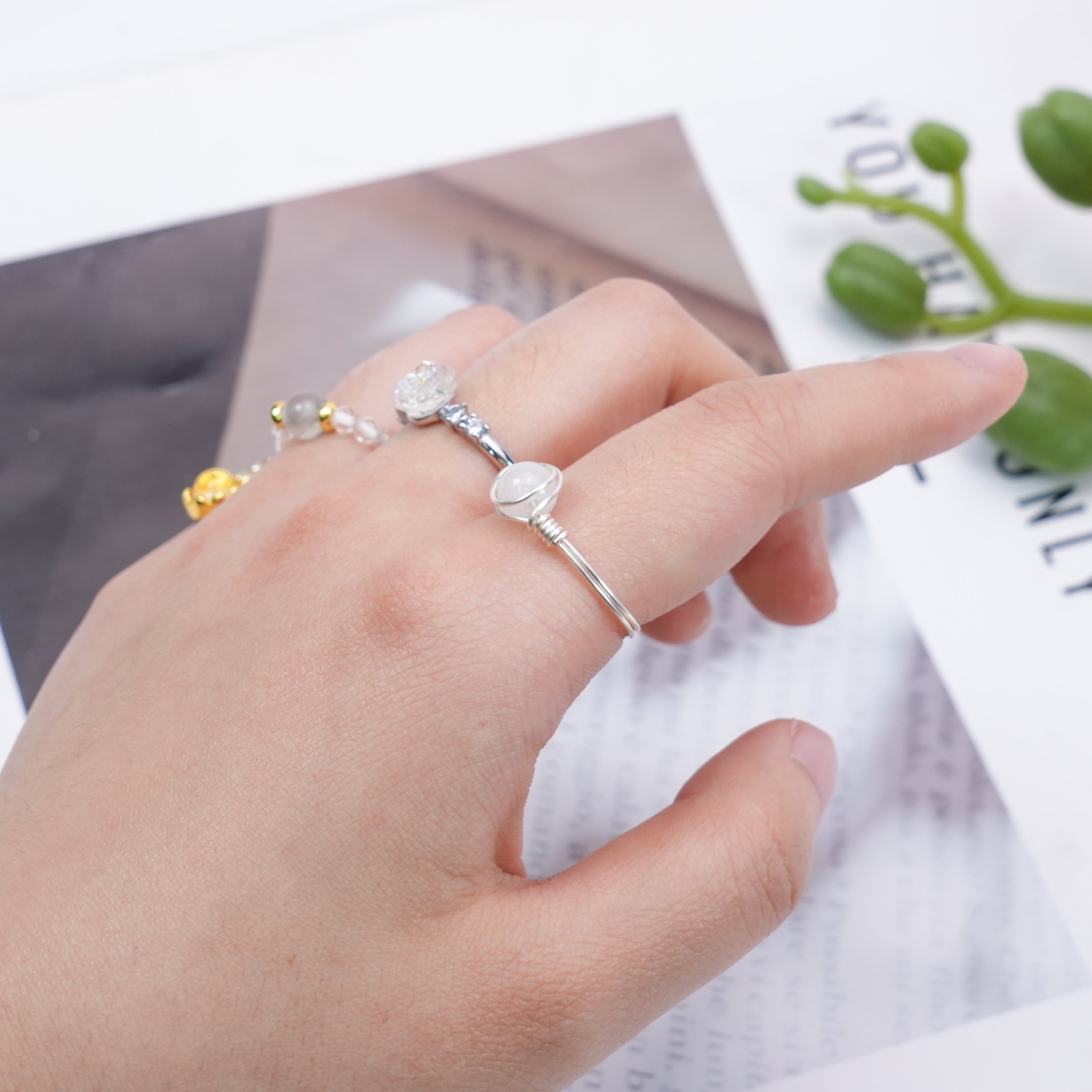 Crystal Rings Confetti