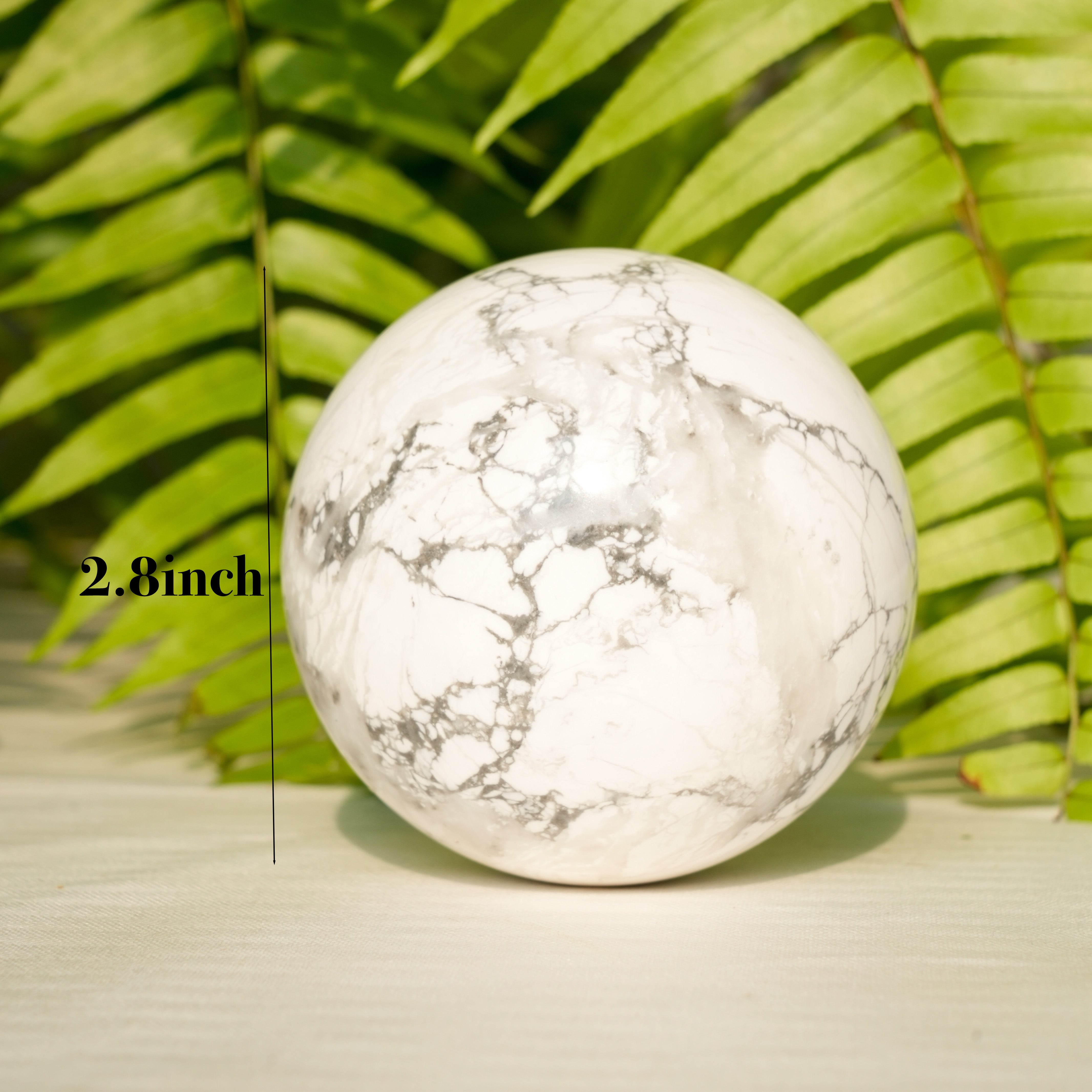 Howlite Sphere