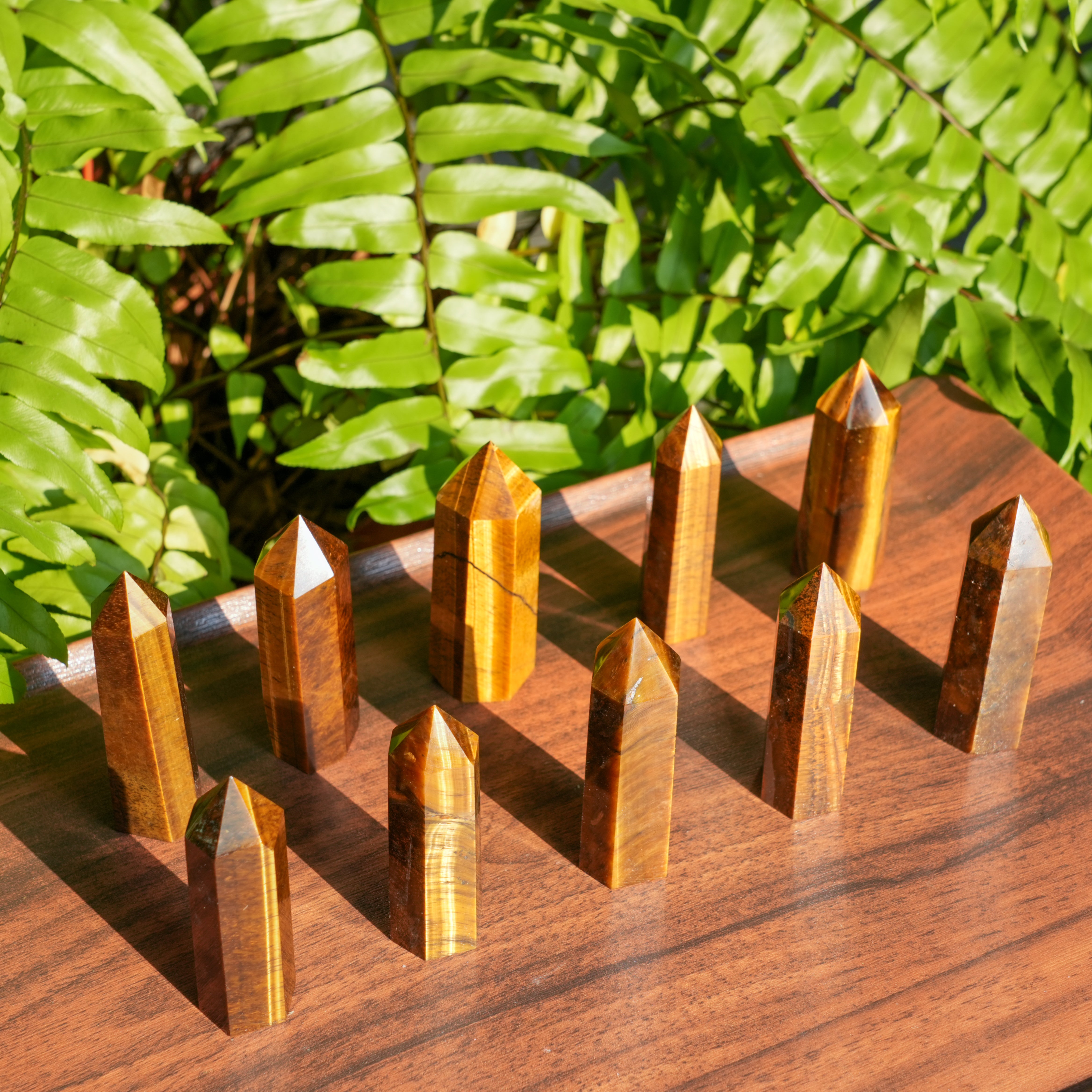 Yellow Tiger Eye Point