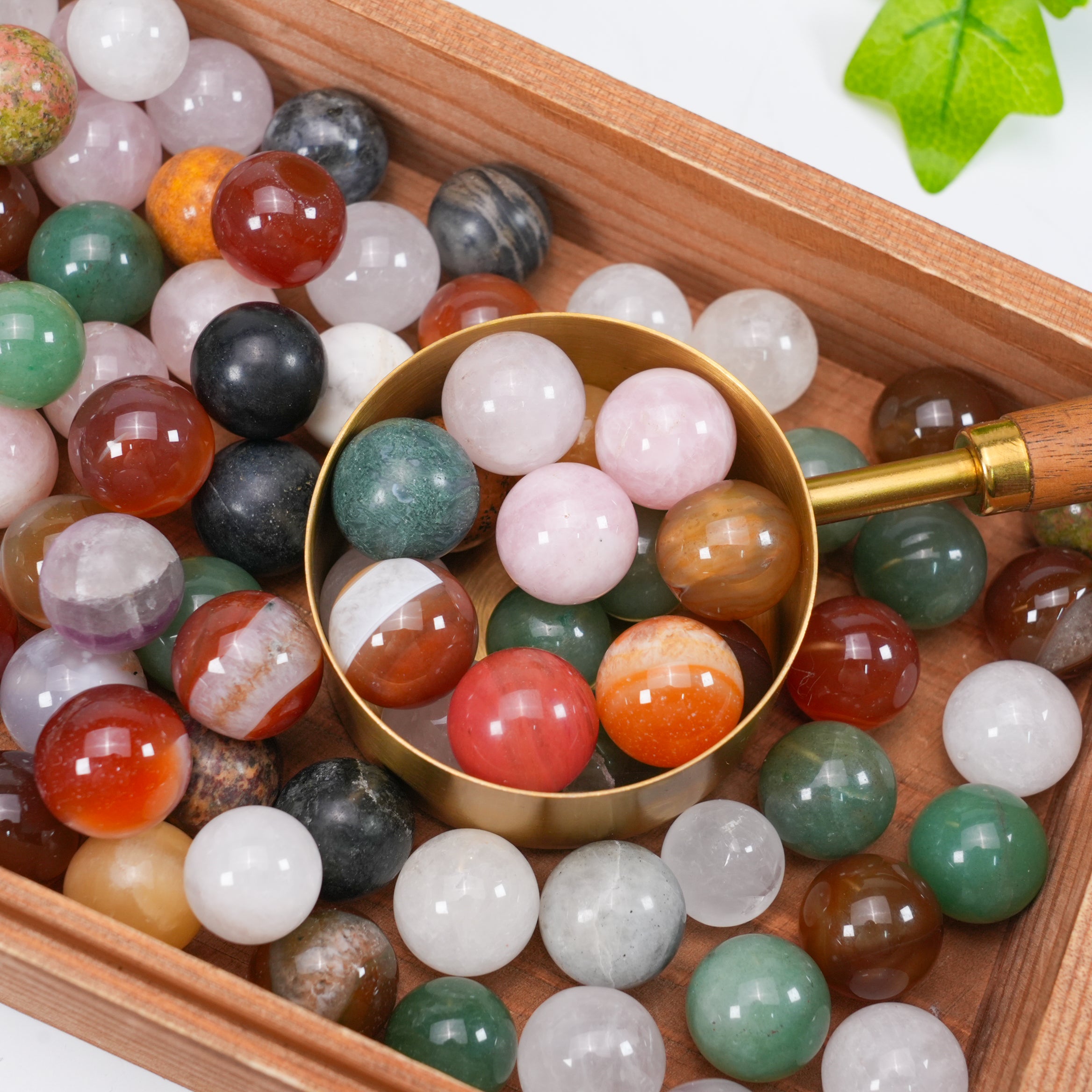 Mixed Crystal Mini Spheres Scoop