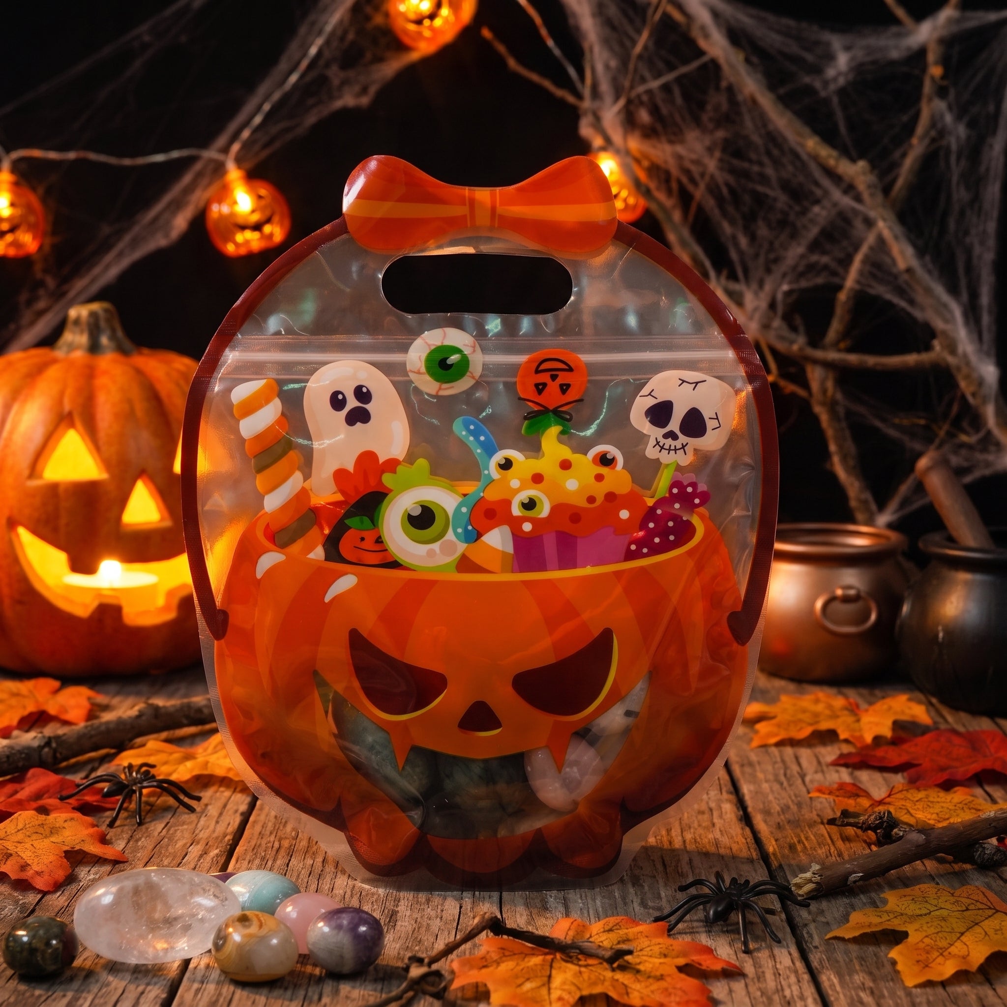 Halloween Crystal Treat Bag