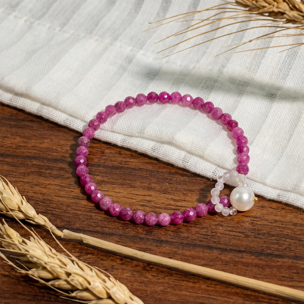 Ruby Handmade Bracelet