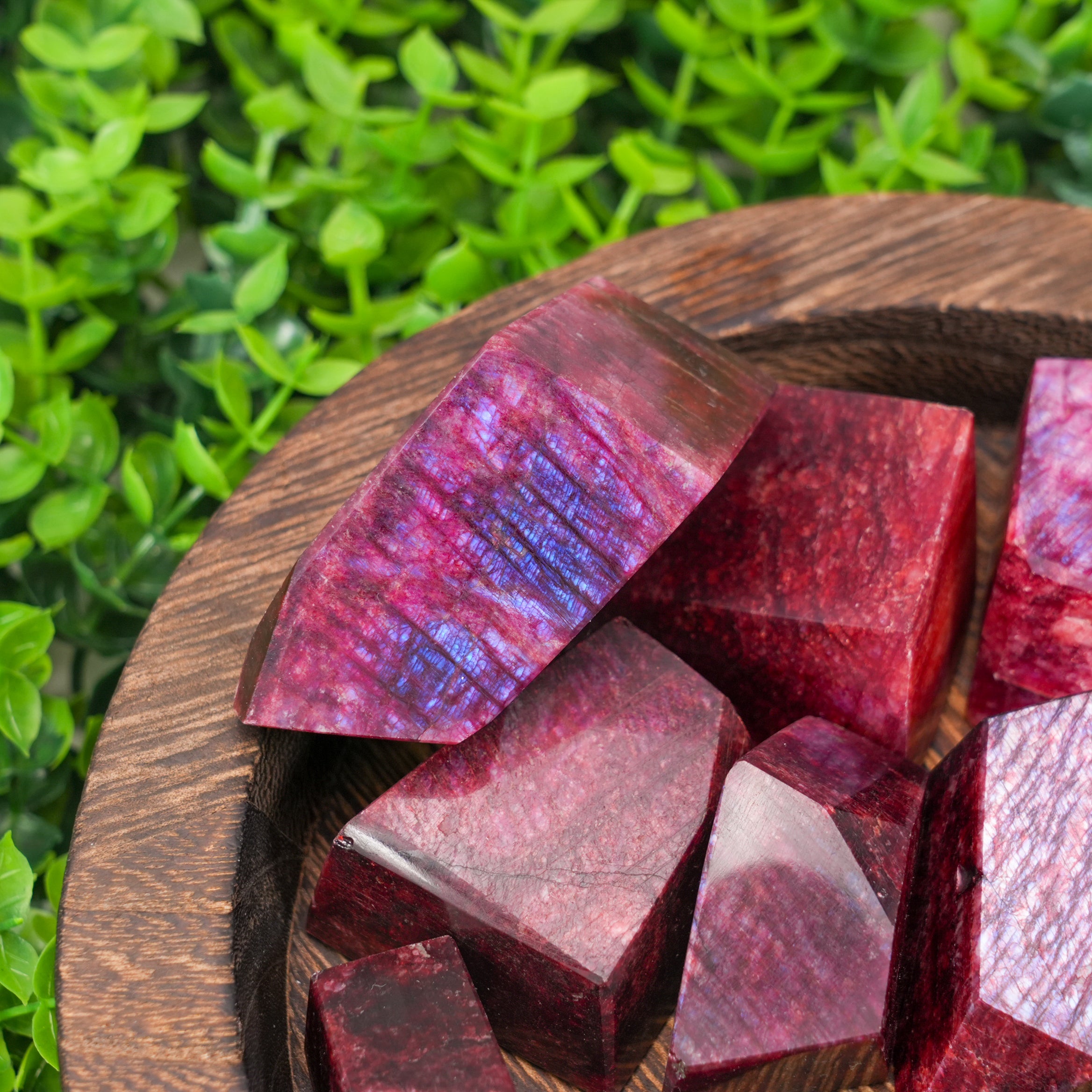 Red Moonstone Free-Form - Natural Healing Crystal for Home Decor, Meditation & Spiritual Balance