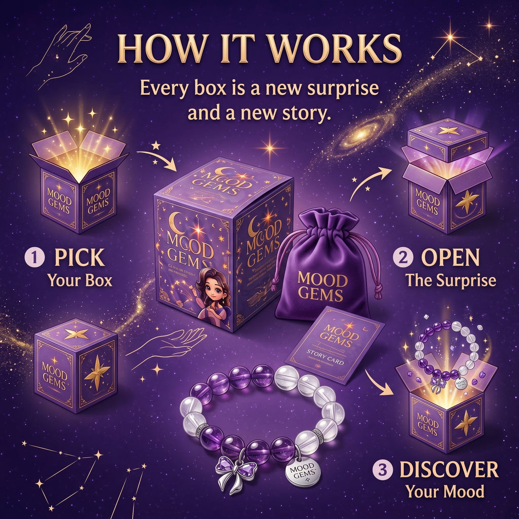 LIMITED TIME BOGO FREE ：Crystal Bracelet Blind Box