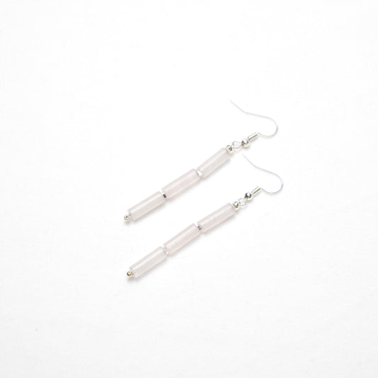 Custom Clear Quartz Earrings