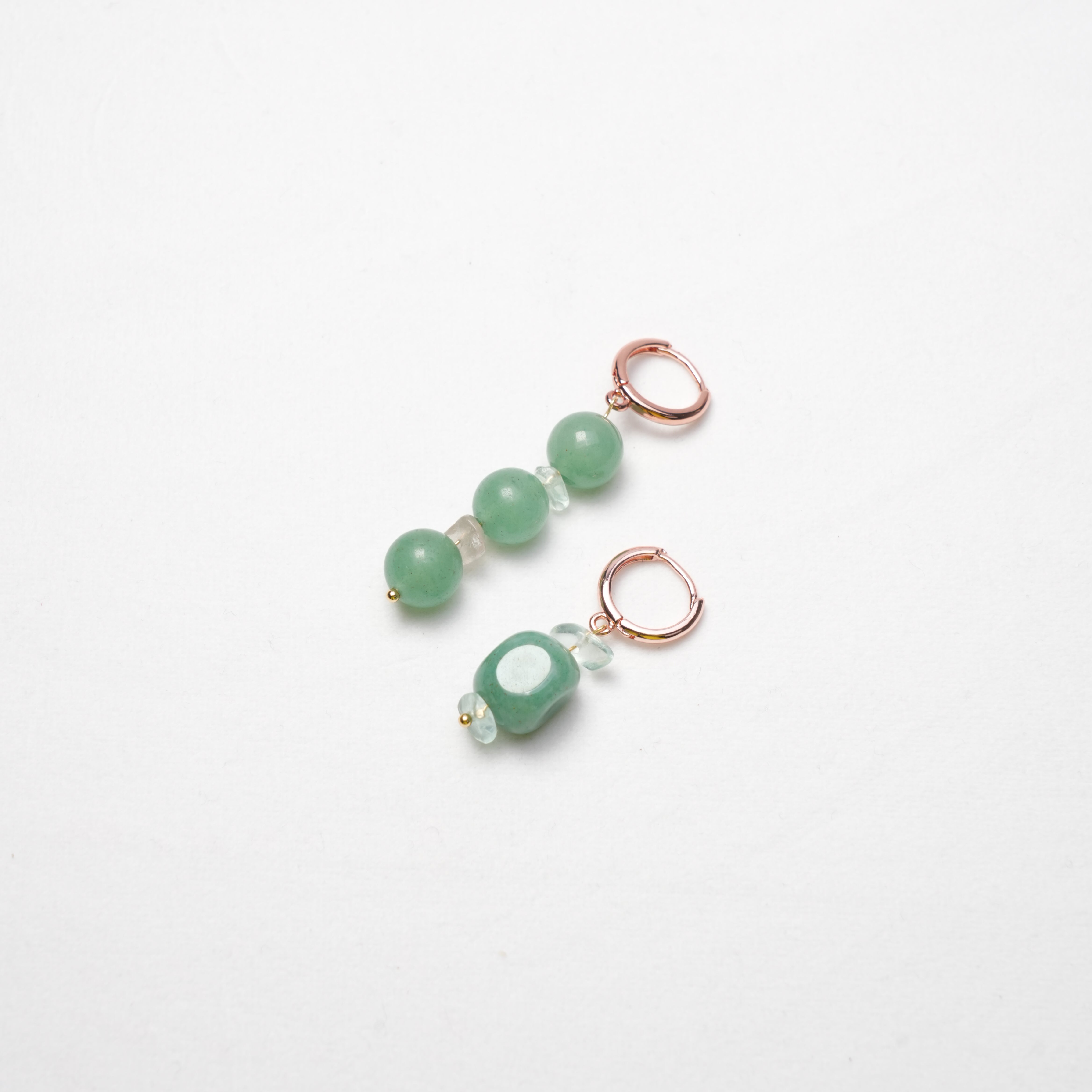 Custom Green Aventurine Earrings