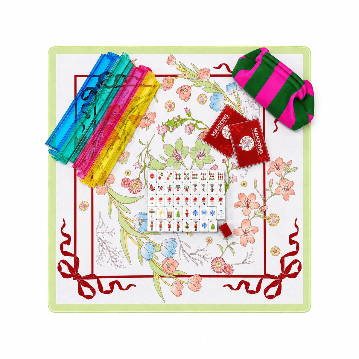 Butterfly garden MAhjong Mat