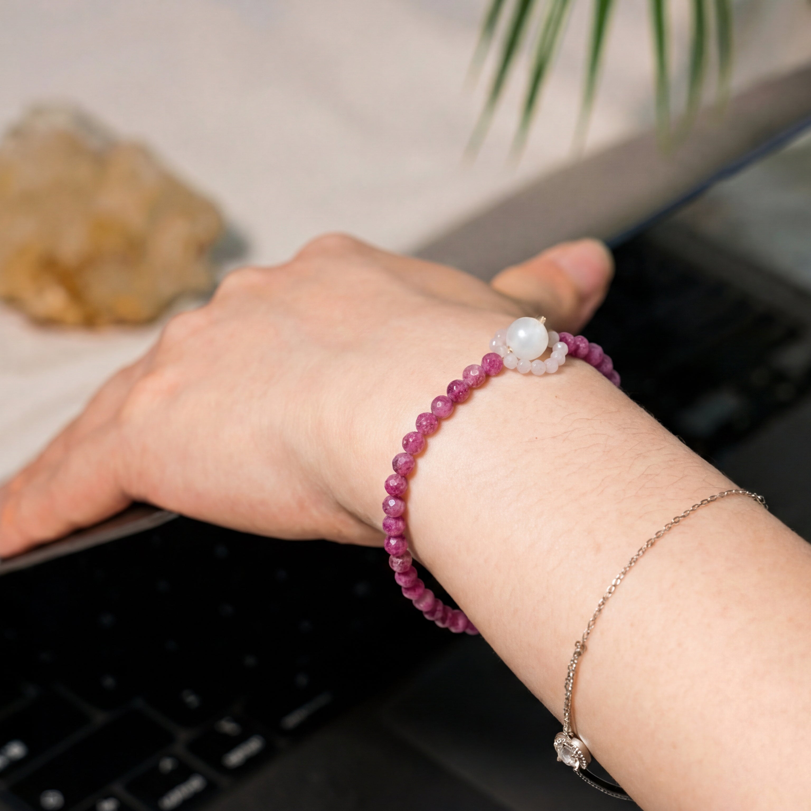 Ruby Handmade Bracelet