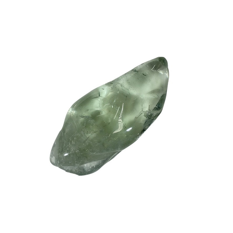 100g Natural Green Crystal Polished Stone