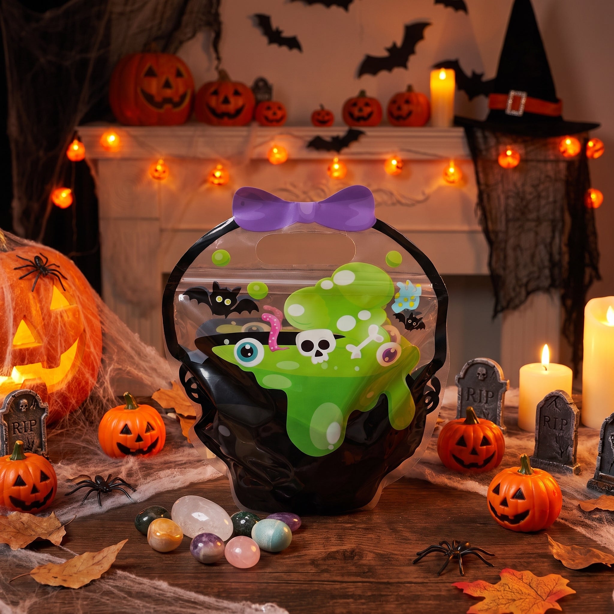 Halloween Crystal Treat Bag