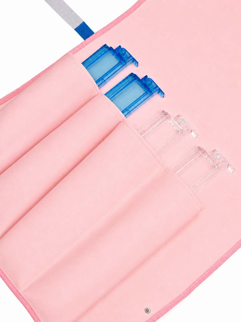 Roll-Up Mahjong Rack Storage Bag-pink