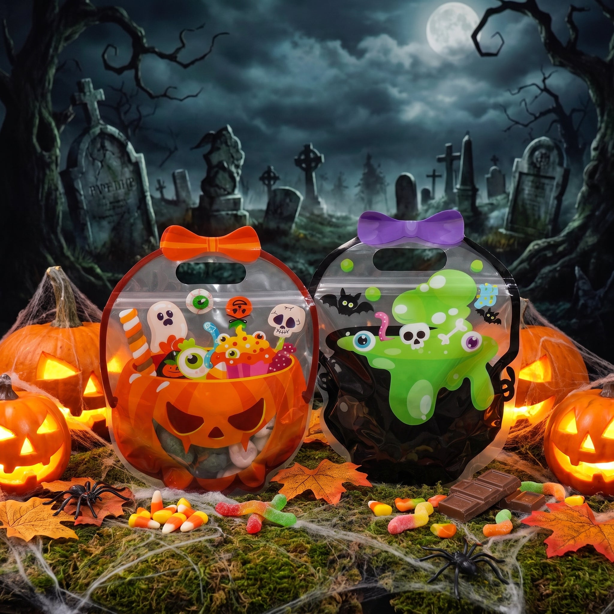 Halloween Crystal Treat Bag