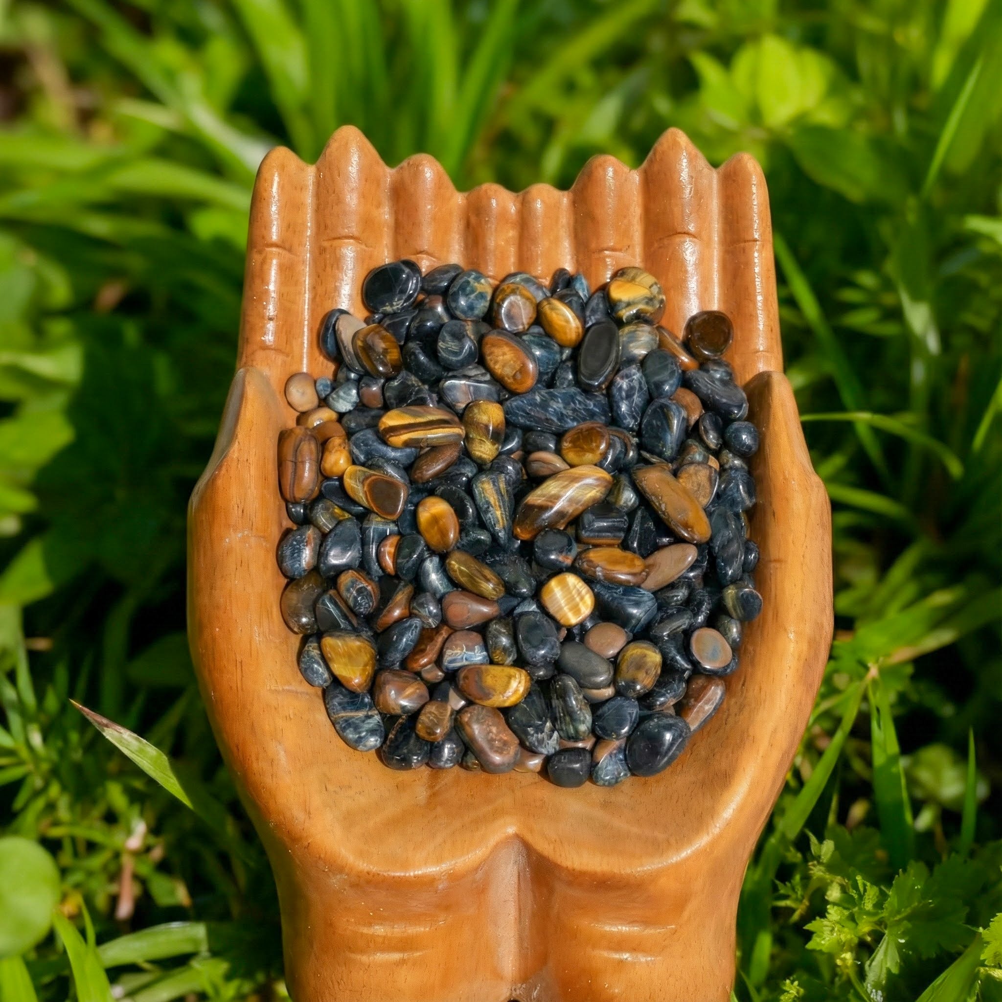 Blue Tiger Eye Chips