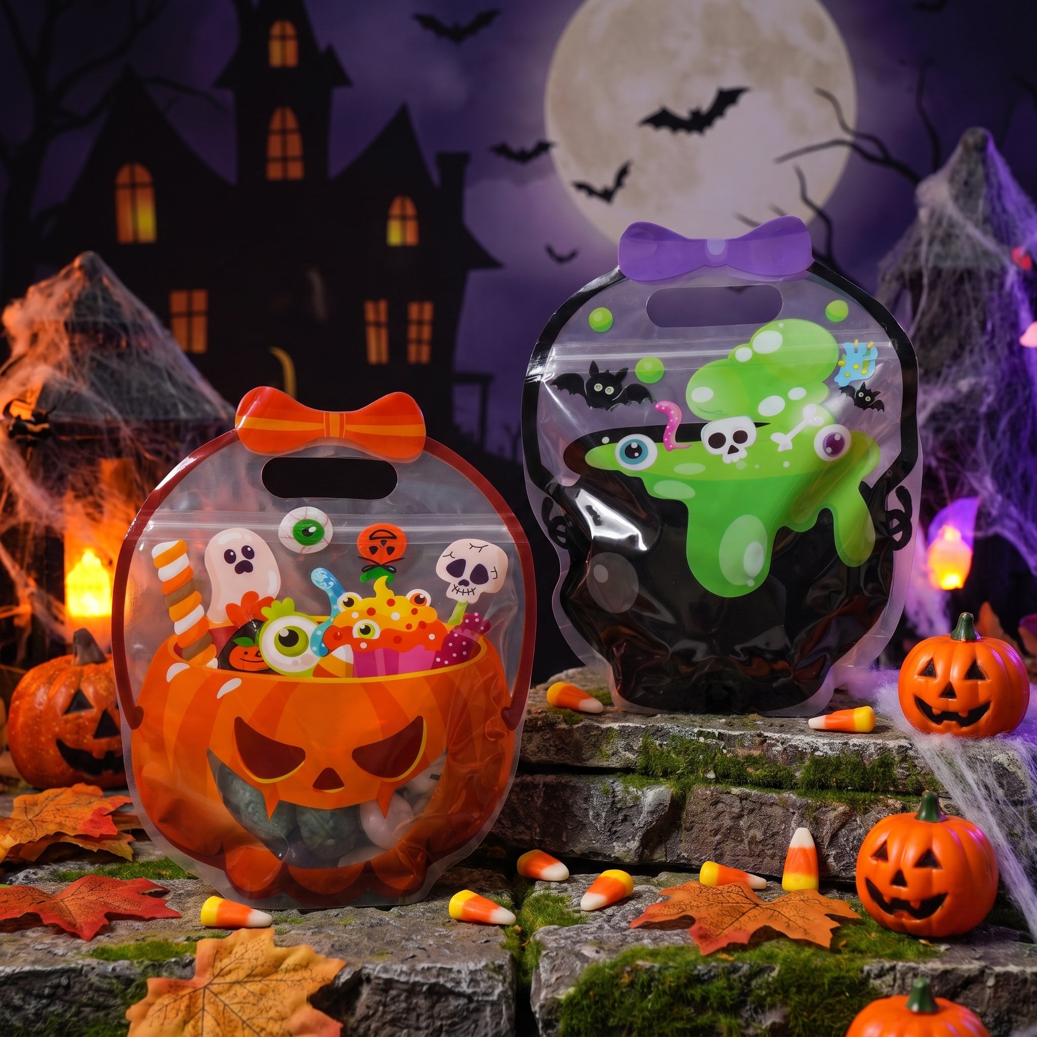 Halloween Crystal Treat Bag