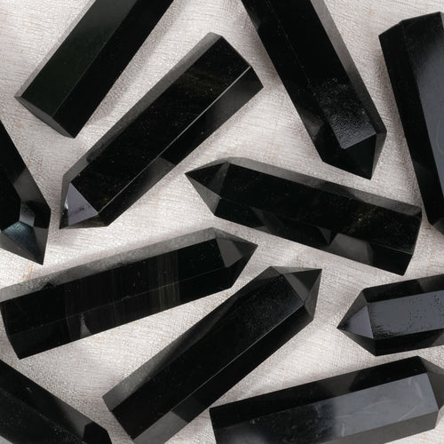 Black Obsidian Point