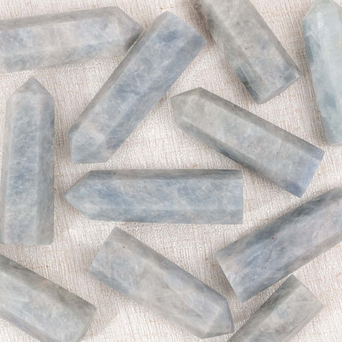 Blue Calcite Point