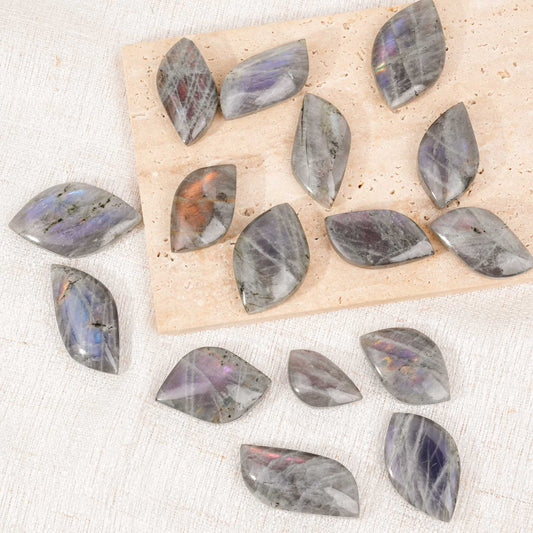 Purple Labradorite Leaves
