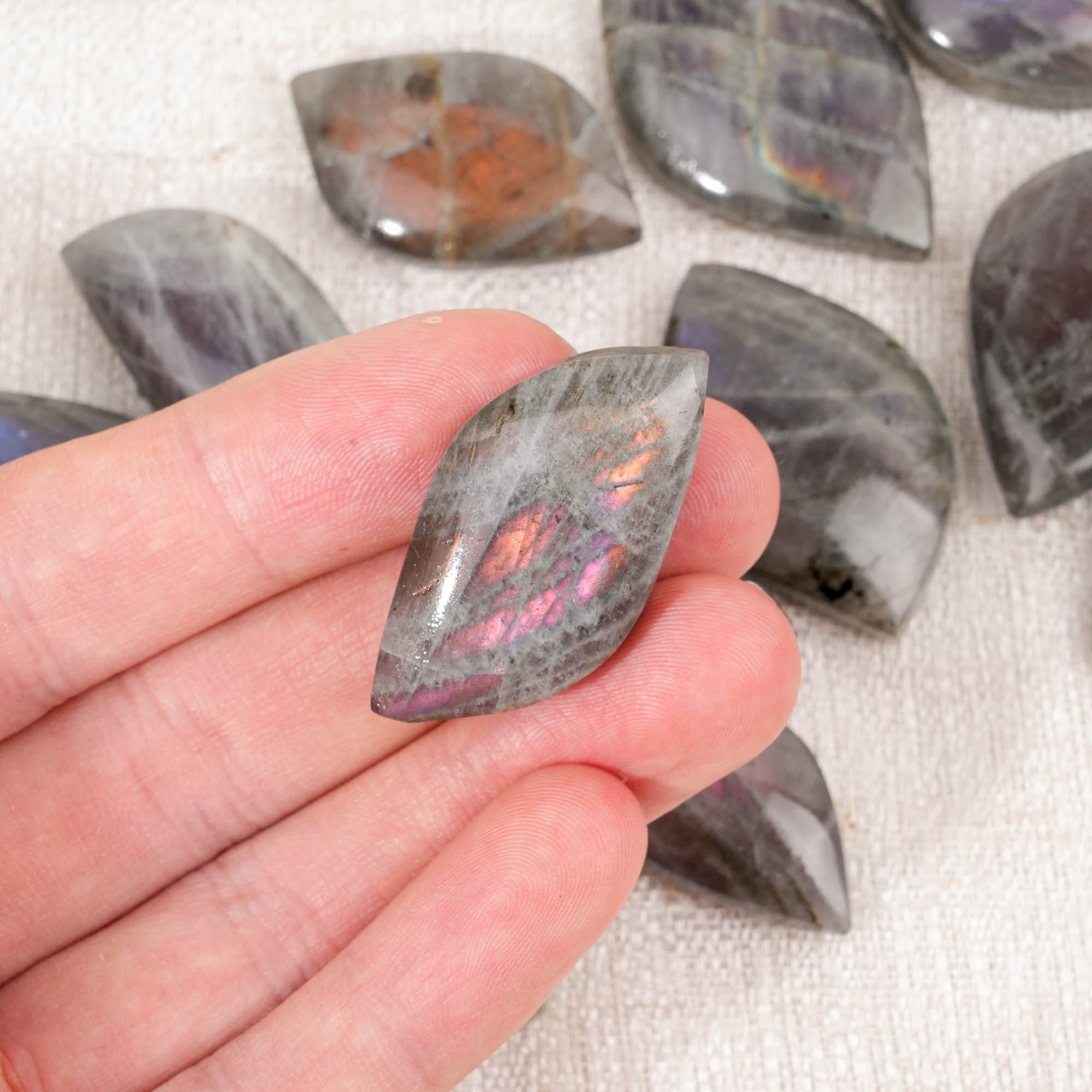 Labradorite Leaves