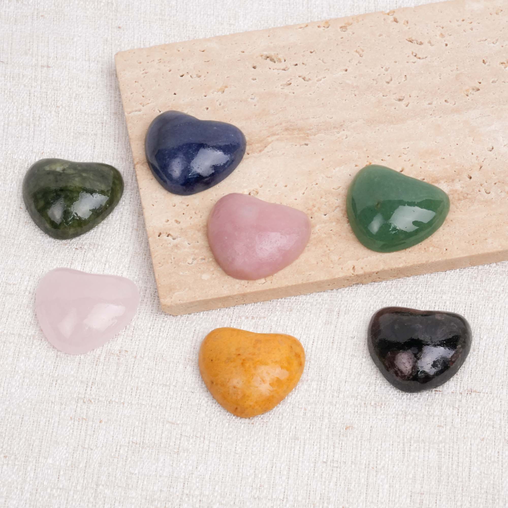 Multi-Material Mini Heart-Shaped Crystal