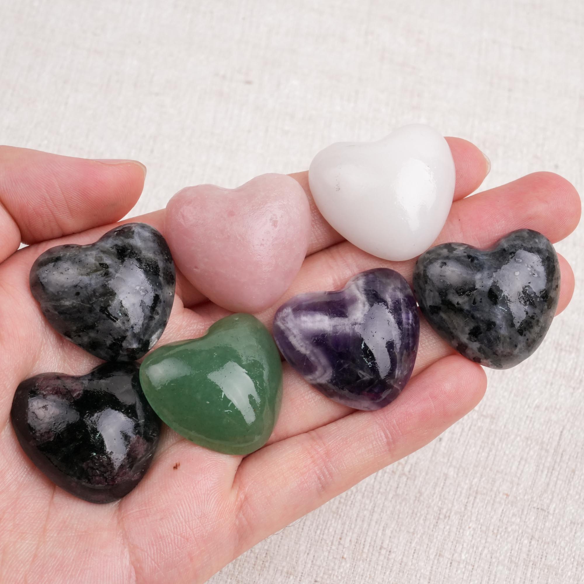 Multi-Material Mini Heart-Shaped Crystal