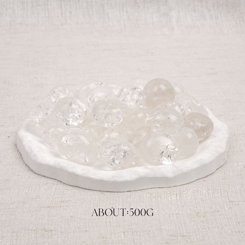 Crackle Quartz Tumbled Stone