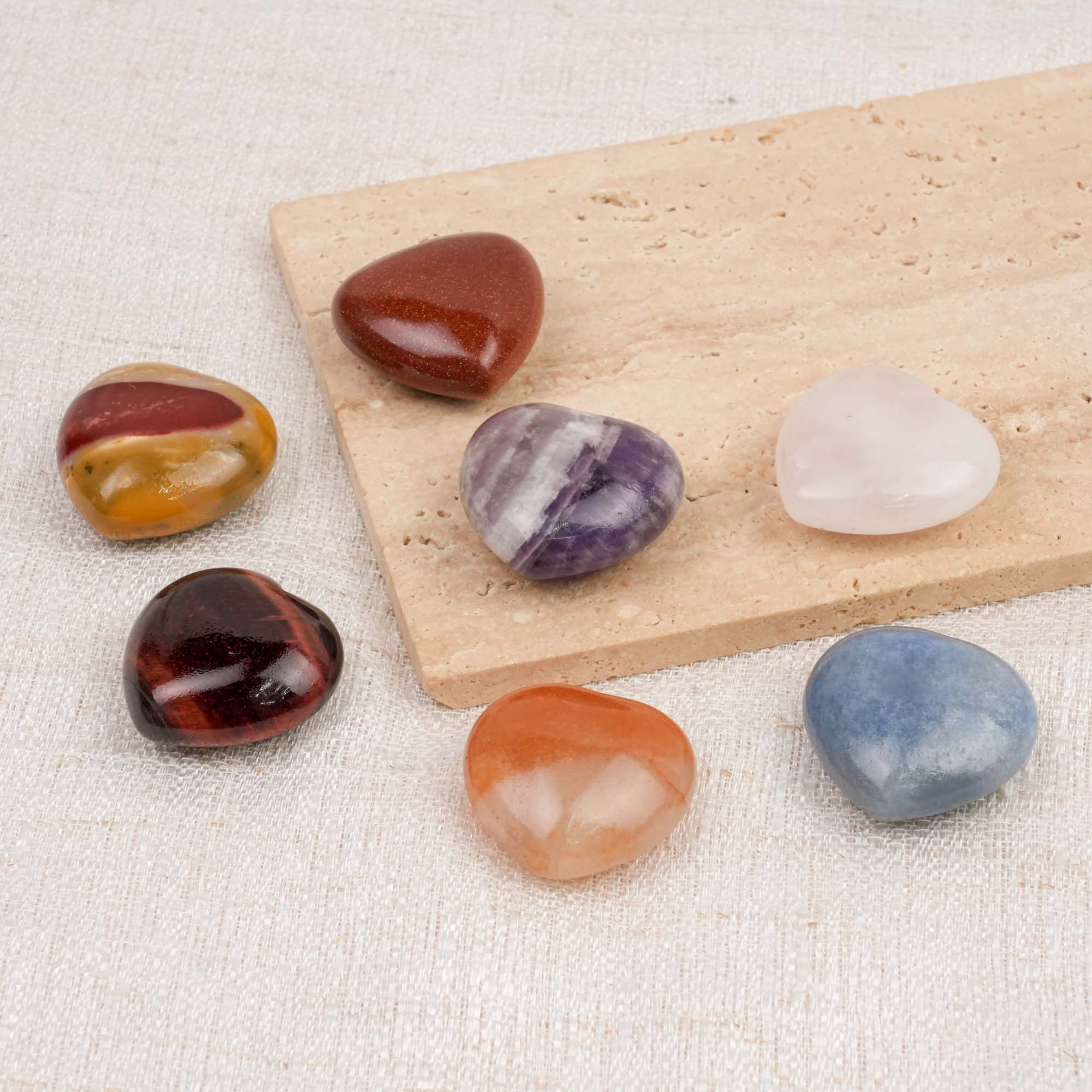 Multi-Material Mini Crystal Heart Carving