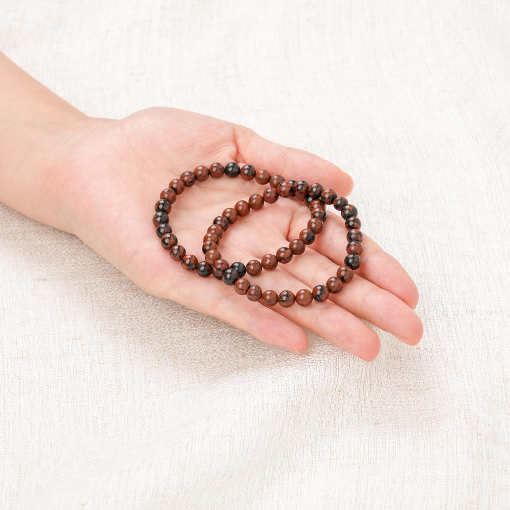 Mahogany/Red Obsidian Bracelet