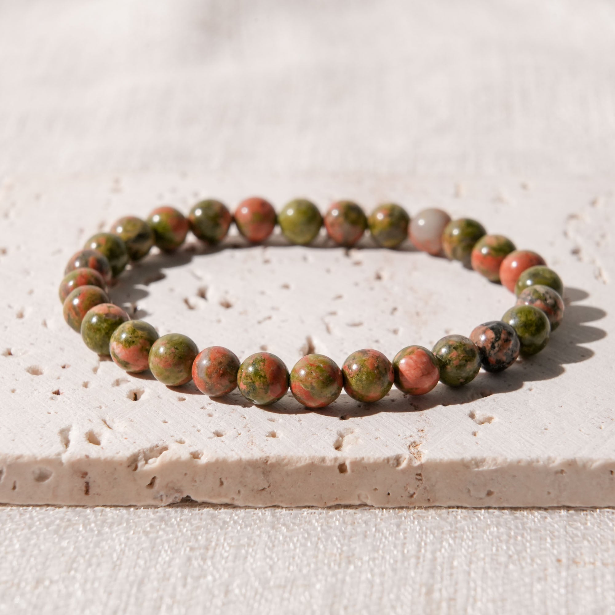 Unakite Bracelet