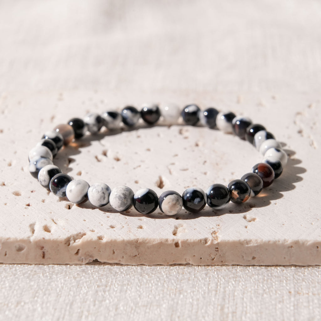 Orca Agate Bracelet