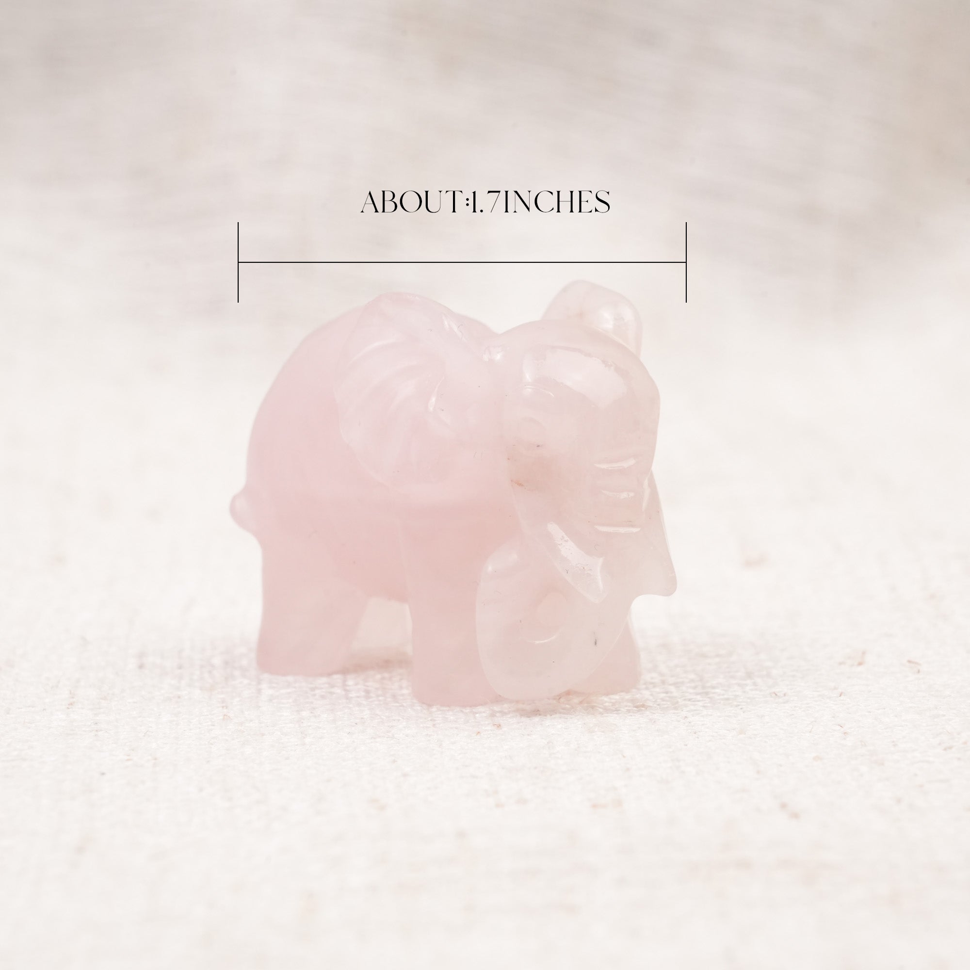 Multi-Material Crystal Elephant Carving