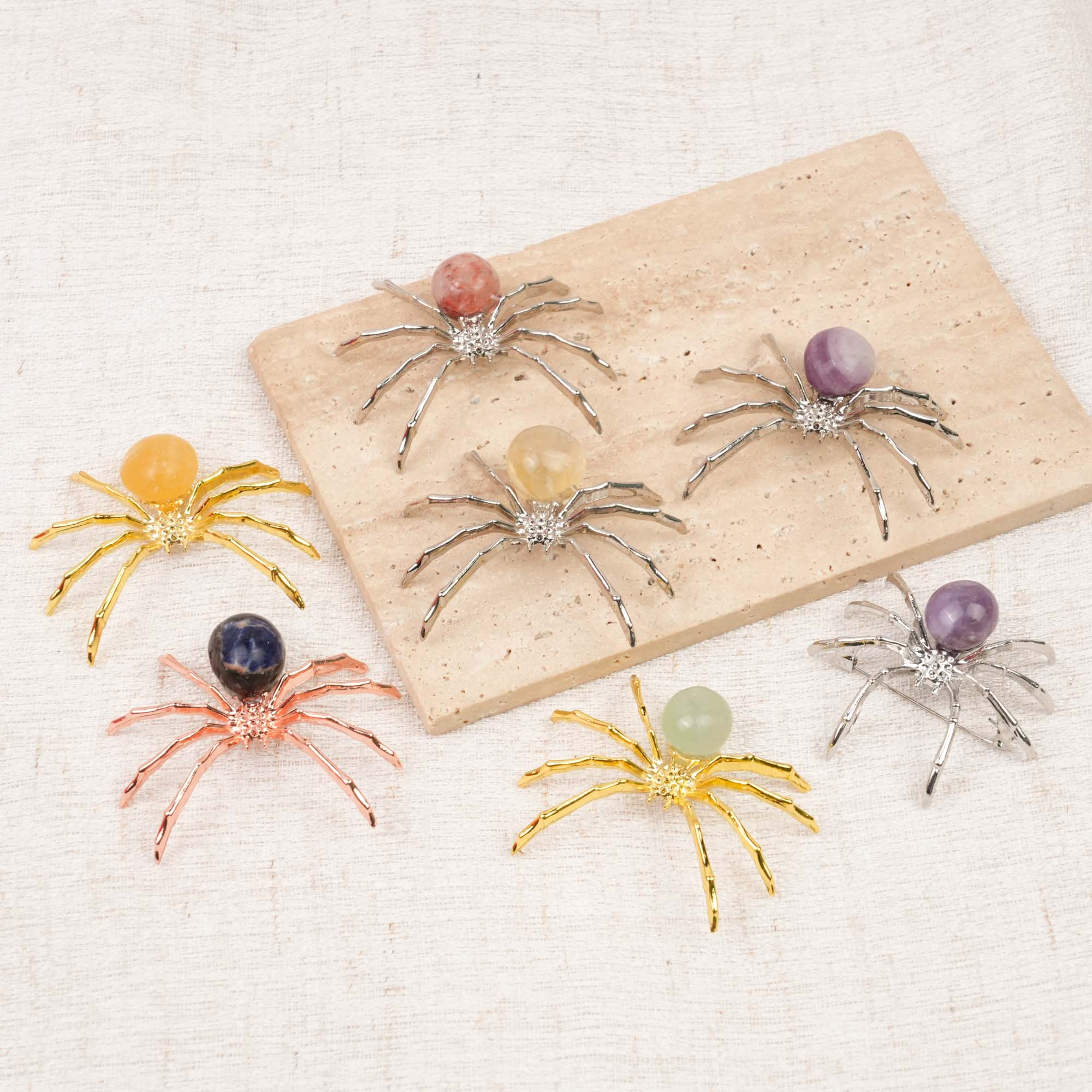 Multi-Material Crystal Spider