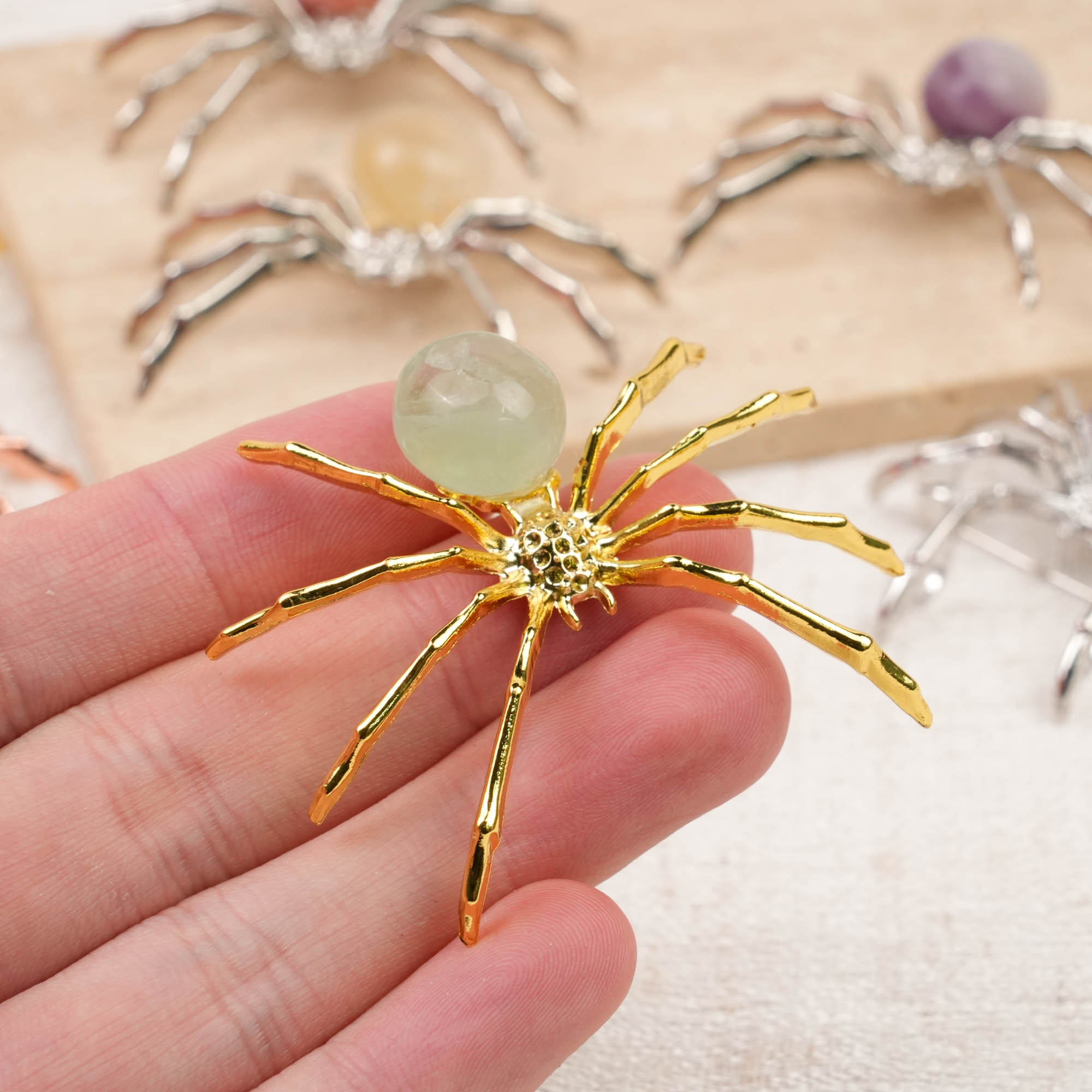 Multi-Material Crystal Spider