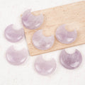 Amethyst Moon Palm Stone