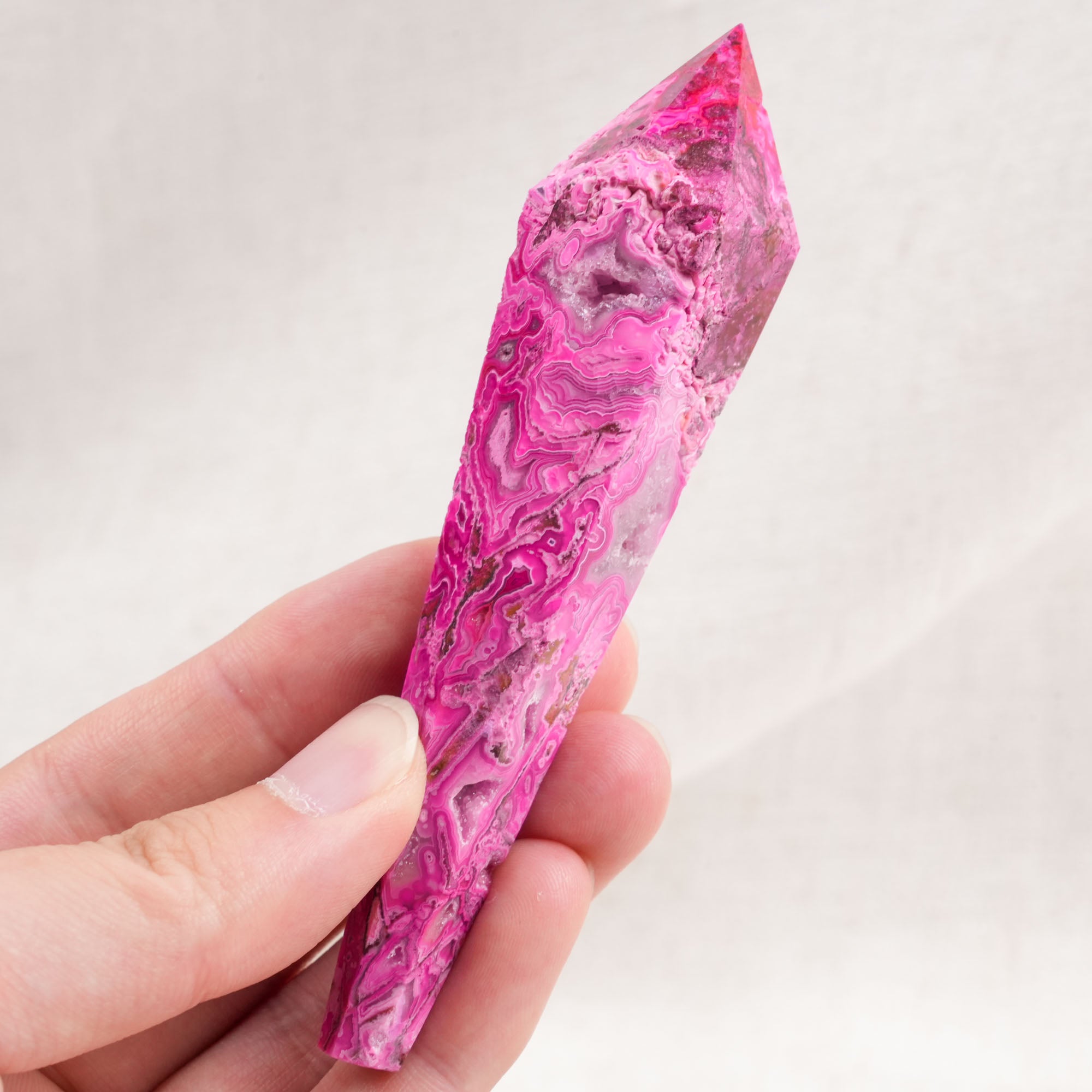 Red Mexico Agate Wand Point
