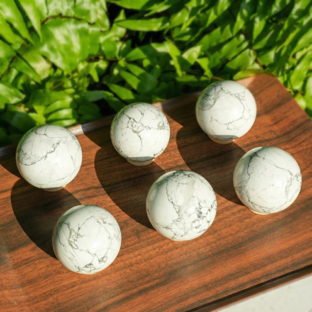 Howlite Sphere