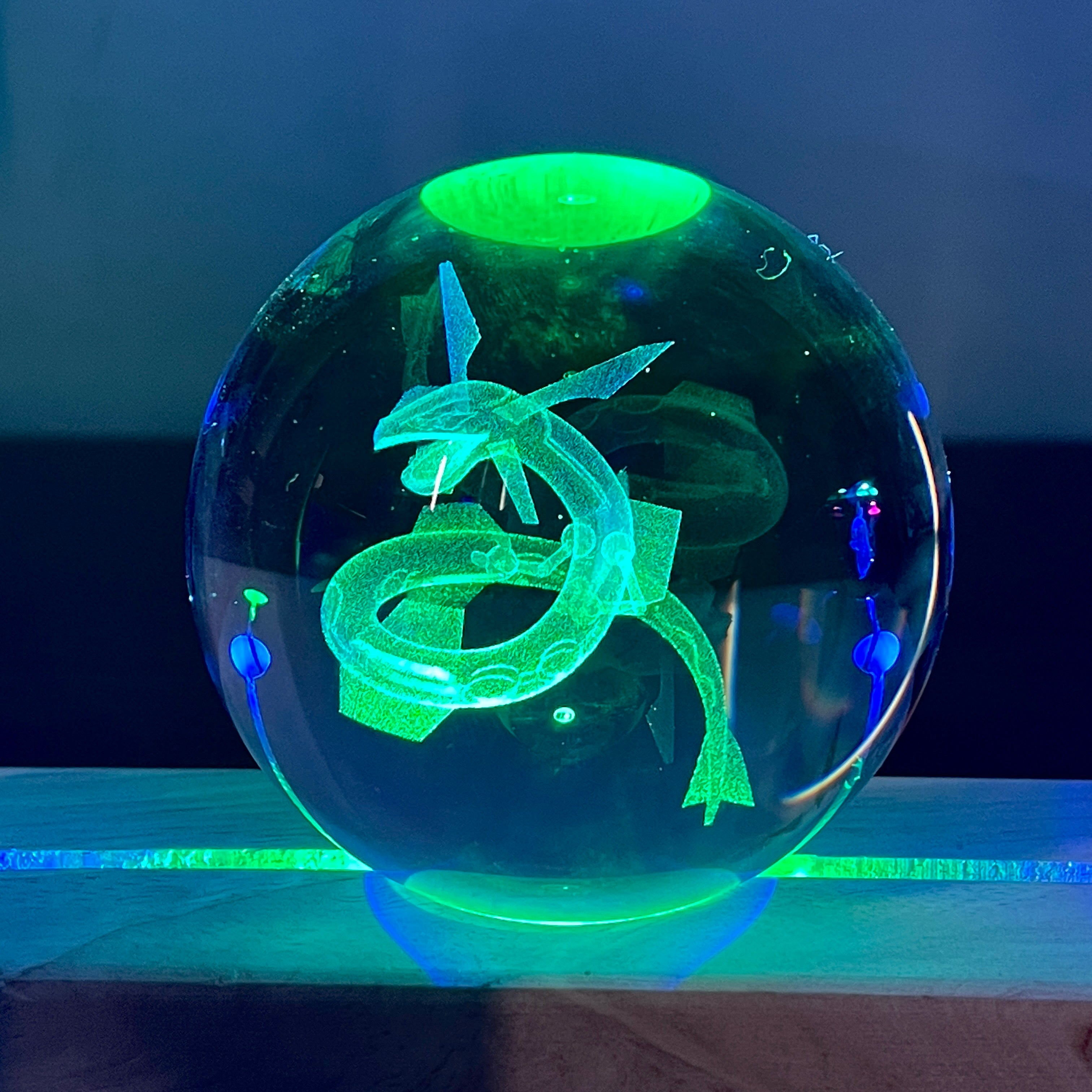 Pokémon 3D Laser Crystal Sphere