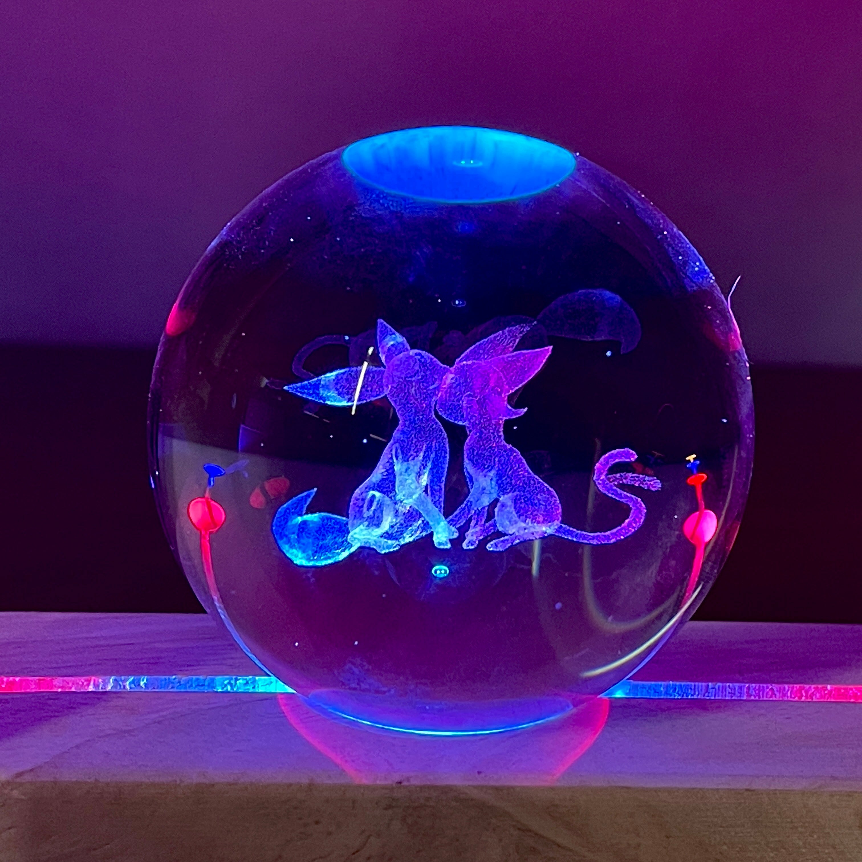 Pokémon 3D Laser Crystal Sphere